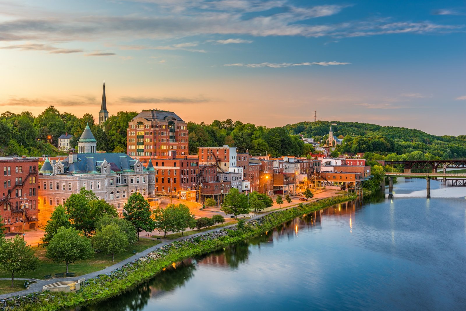 Augusta Maine Skyline